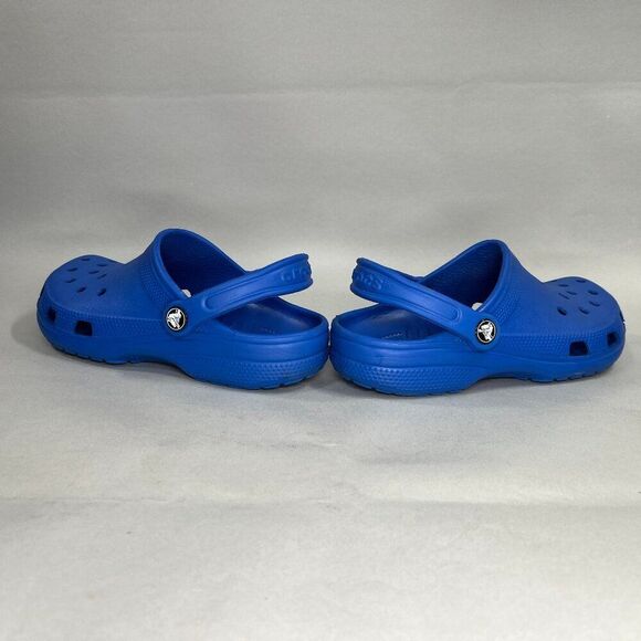 Crocs Classic Clogs Women's 6 Blue Outdoor Activewear Athletic Recovery Sandals - Picture 6 of 11